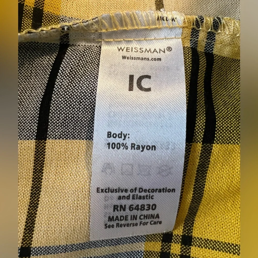 WEISSMAN button down shirt and hat combo size 1C